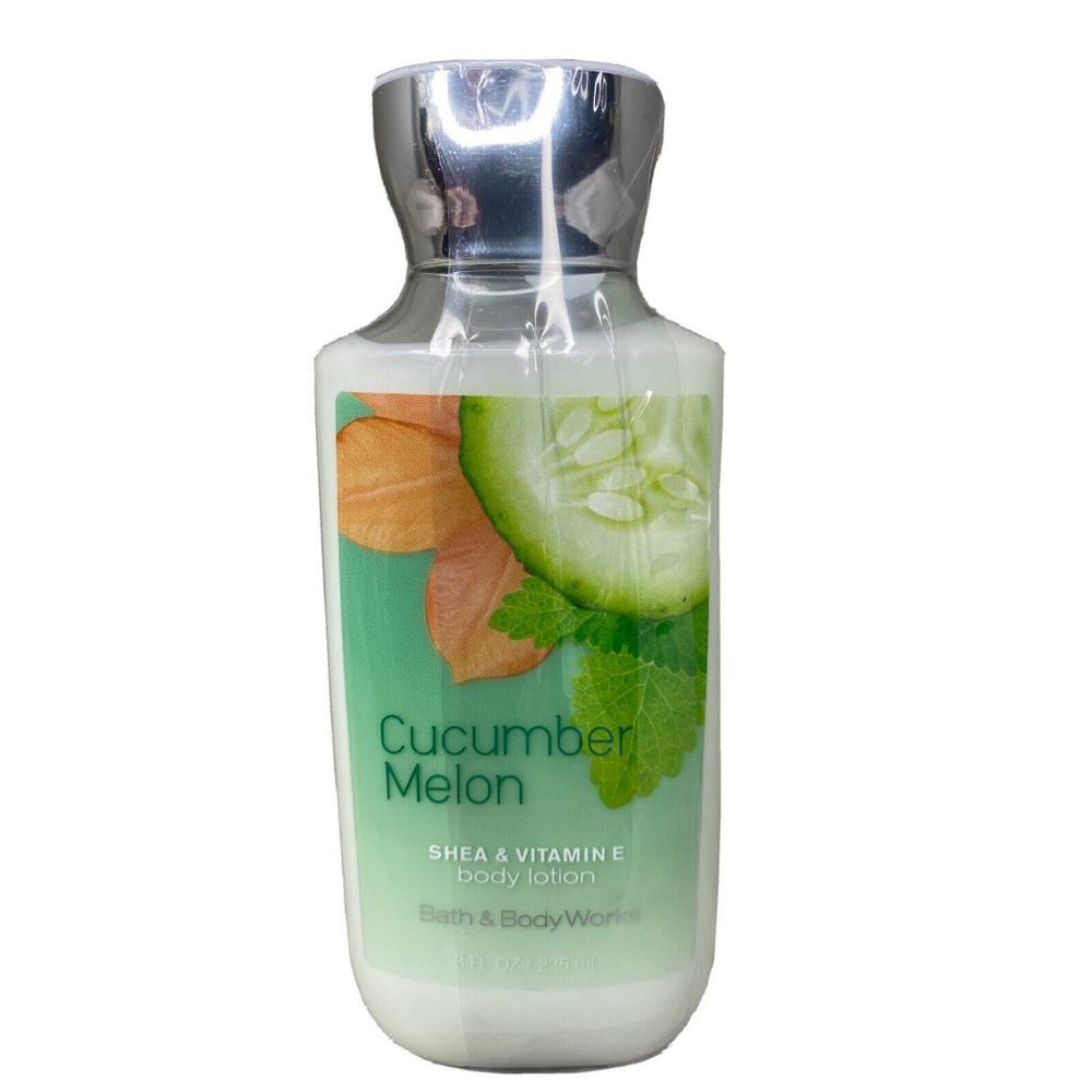 Bath & Body Works Cucumber Melon Lotion 8 oz NEW Discontinued scent